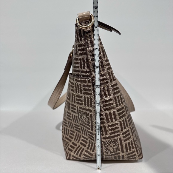 Anne Klein Lion Logo Crossbody Tote Bag - Picture 6 of 16